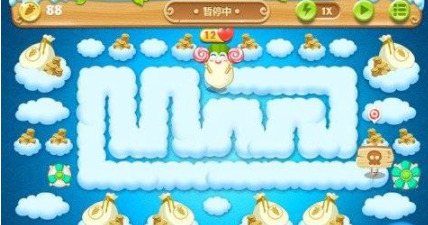 保卫萝卜2第61关攻略图解法