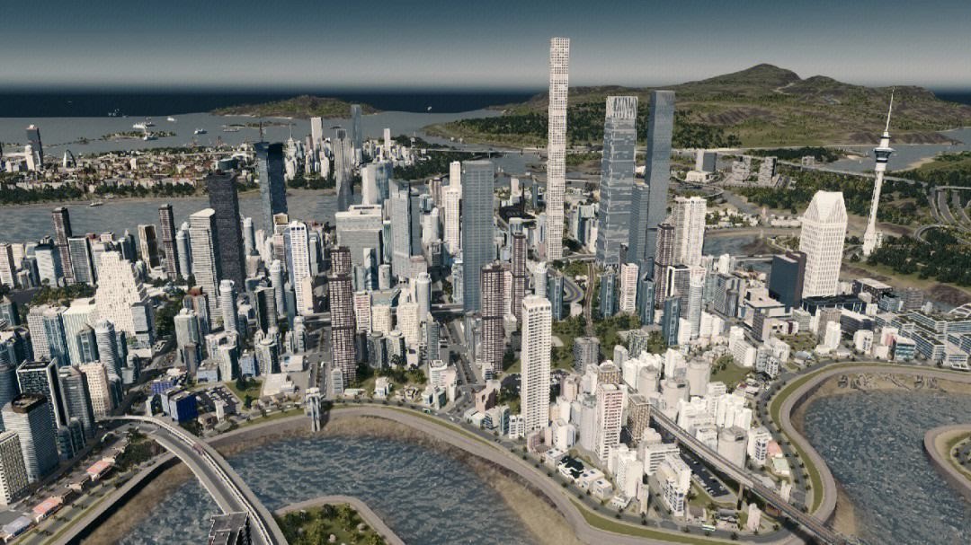 城市天际线怎么处理污水