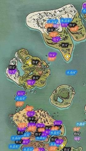 创造与魔法黄金矿位置 创造与魔法黄金矿位置