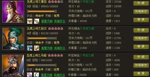 帝王三国快速升级攻略