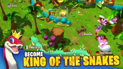 贪吃蛇对决游戏截图3