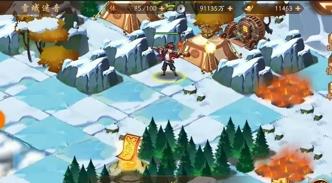 少年三国志2雪域迷音通关路线