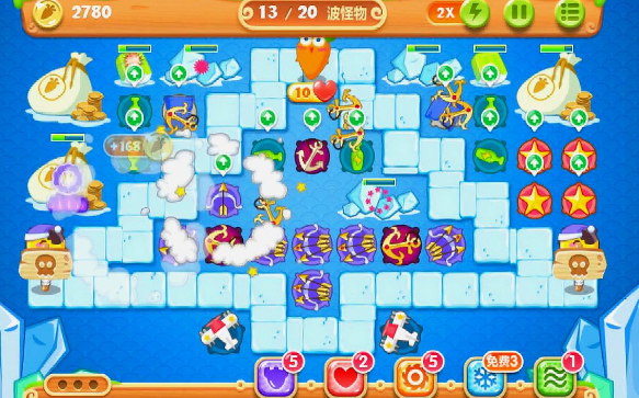 保卫萝卜2挑战完整攻略图解