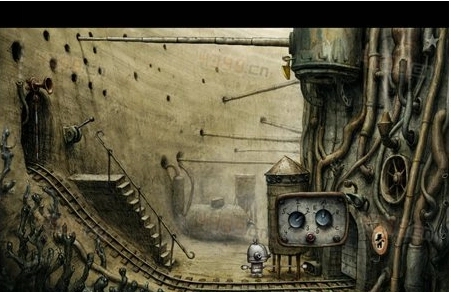 机械迷城怎么拿钥匙用