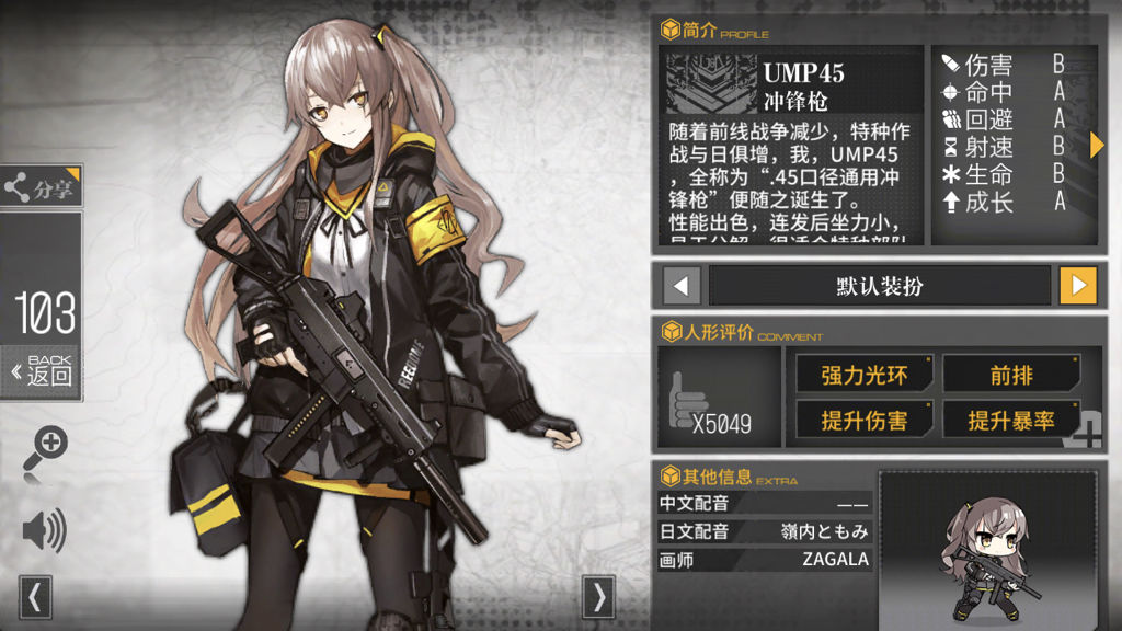 少女前线ump45怎么得