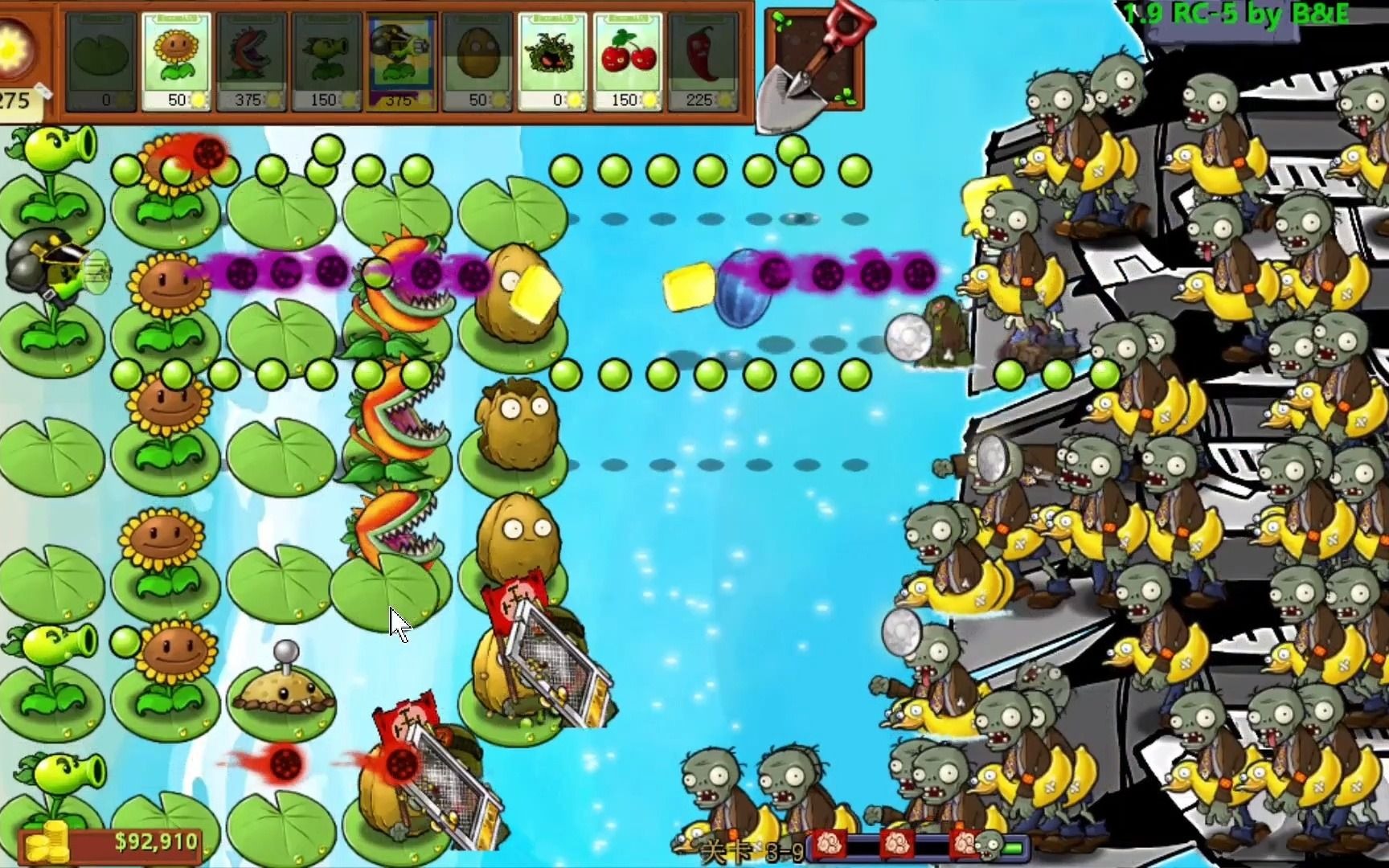 植物大战僵尸原版3-9怎么过 植物大战僵尸原版3-9怎么过