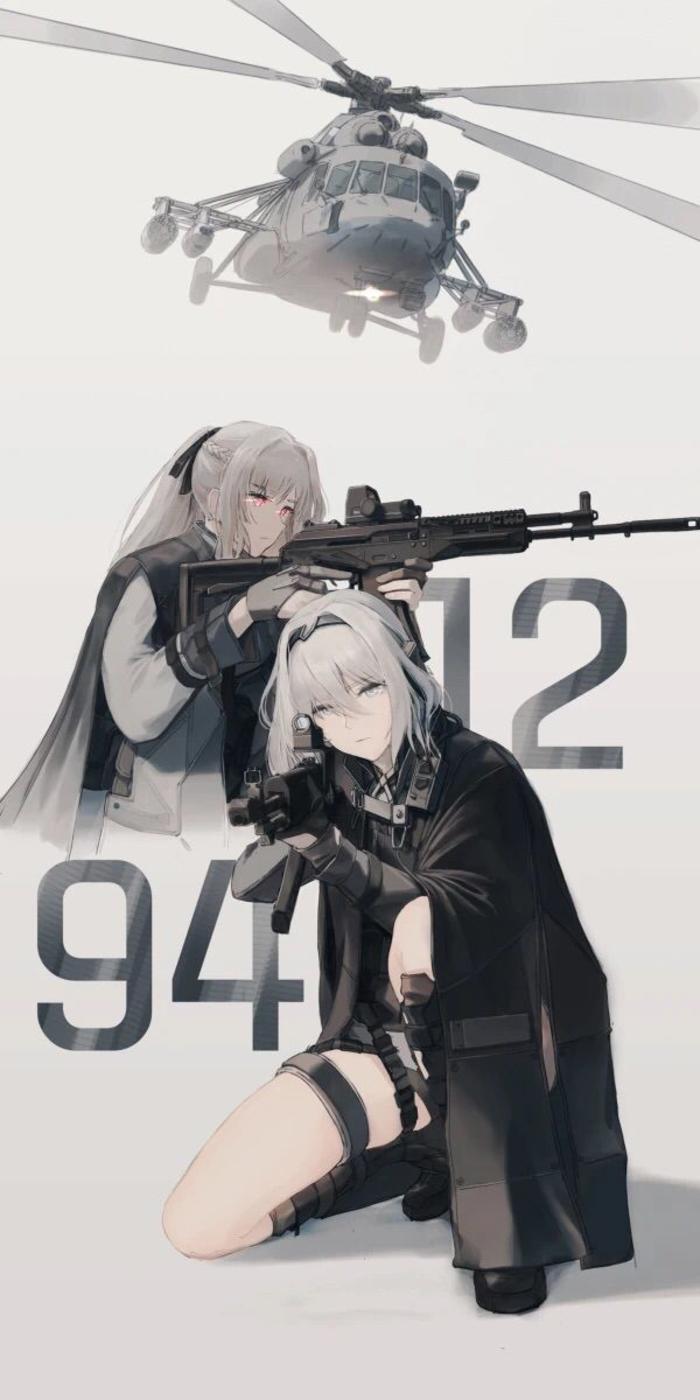 an94和ak12百合图片