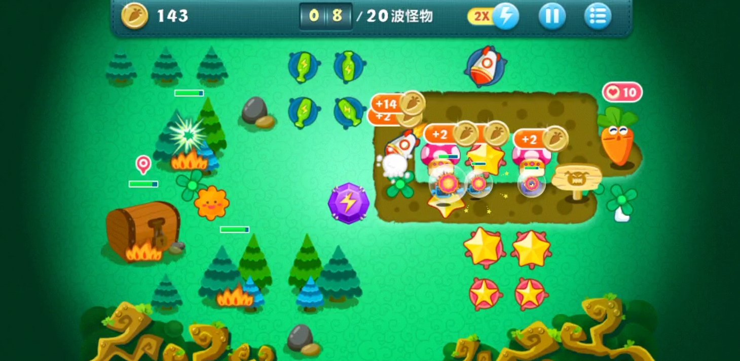 保卫萝卜终极挑战第36关攻略 终极挑战第36关奖励有哪些