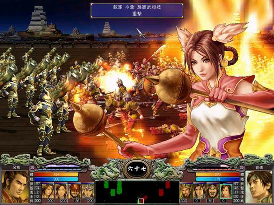 三国群英传7怎么收编山贼 三国群英传7怎么收编山贼