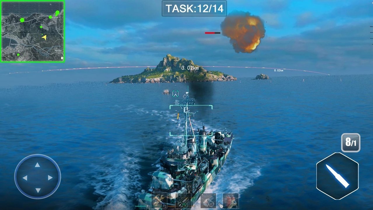 战舰猎杀：巅峰海战世界游戏截图3