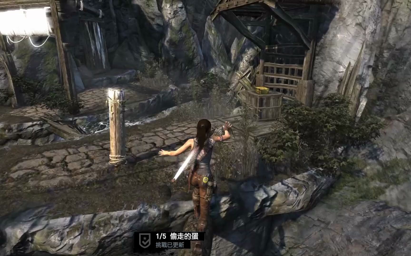 古墓丽影9登山镐怎么用