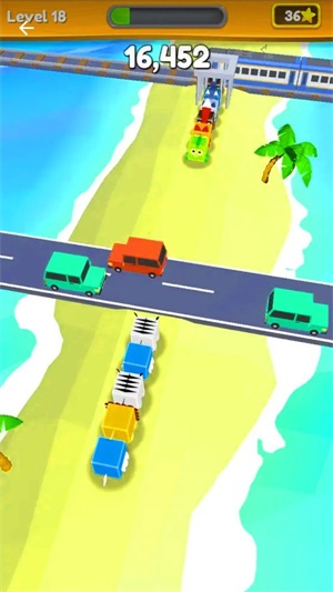 迷你跑酷方块免费版游戏截图1