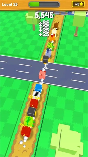 迷你跑酷方块免费版游戏截图2