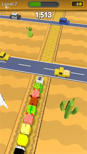 迷你跑酷方块免费版游戏截图3