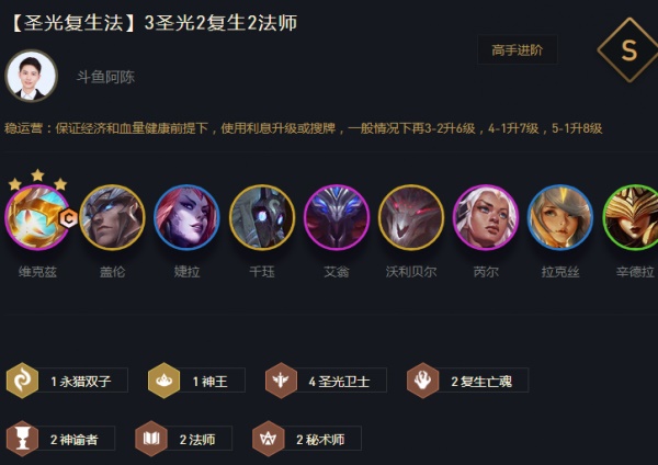 云顶之弈攻略阵容s5装备怎么样 云顶之弈攻略阵容s5装备怎么样