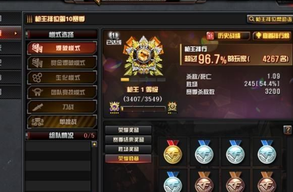 穿越火线手游什么段位算高端皮肤 穿越火线手游什么段位算高端皮肤