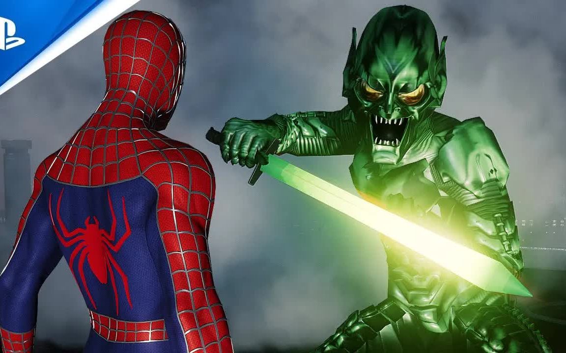 《漫威蜘蛛侠3》反派“绿魔”概念艺术图