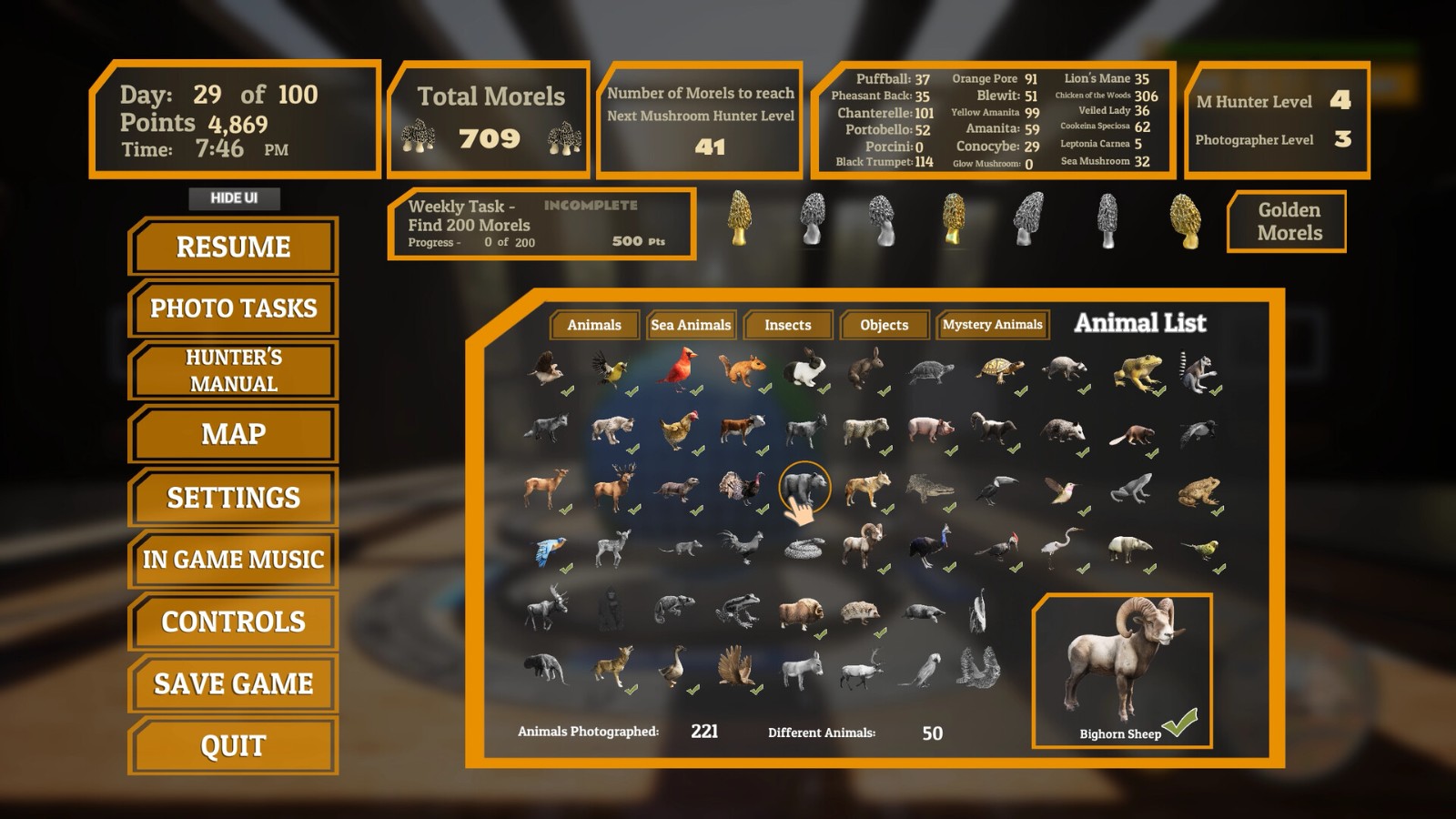 模拟游戏《羊肚菌：猎人2》现已正式发售