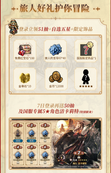 《歧路旅人:大陆的霸者》今日公测上线,重现JRPG荣光 《歧路旅人:大陆的霸者》今日公测上线,重现JRPG荣光