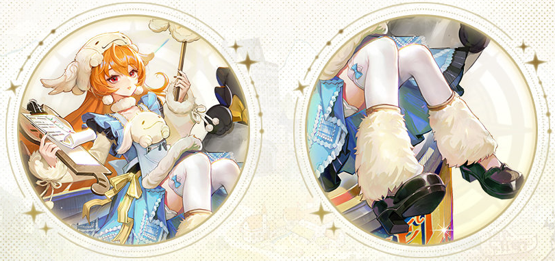 匣中少女身旁的小羊,小狗,小兔与小猫也并不普通,它们既是魔法罐头中