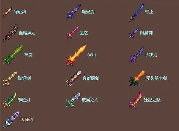 泰拉瑞亚天顶剑怎么制作 泰拉瑞亚天顶剑怎么制作