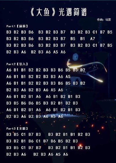 光遇怎么获得乐谱