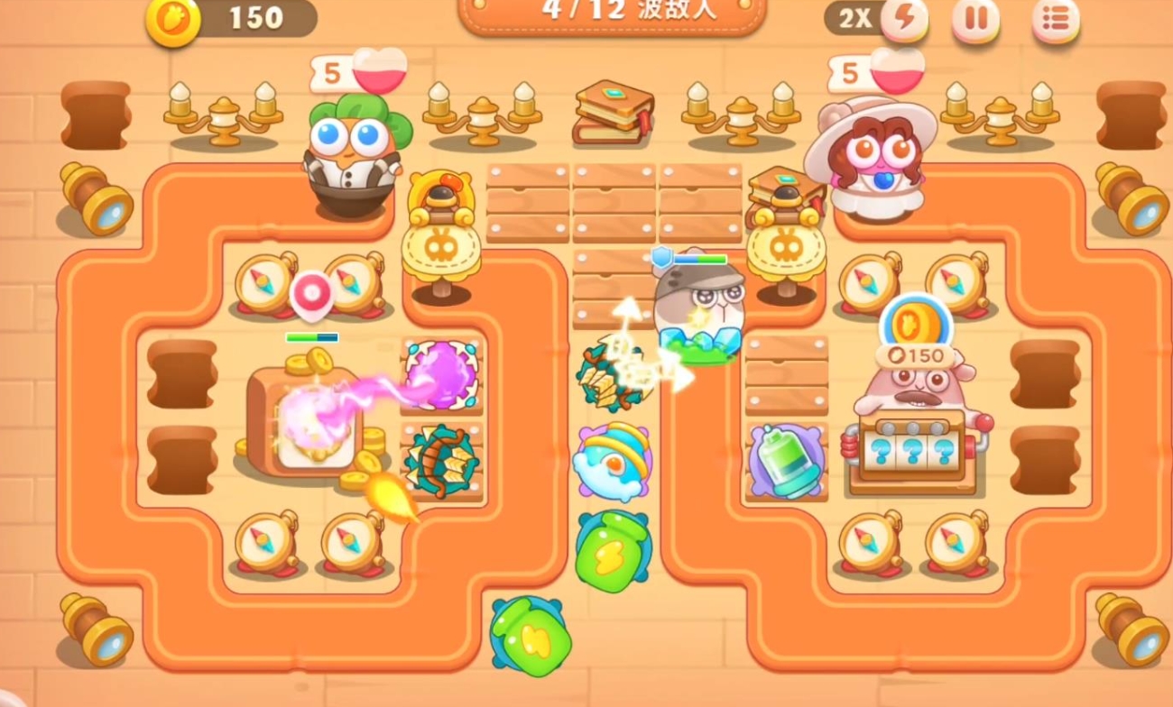 保卫萝卜4第二章第8关怎么过