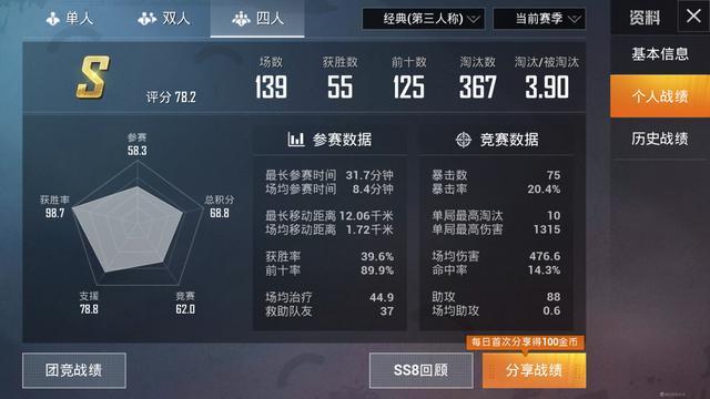 绝地求生排位怎么计分 绝地求生排位怎么计分
