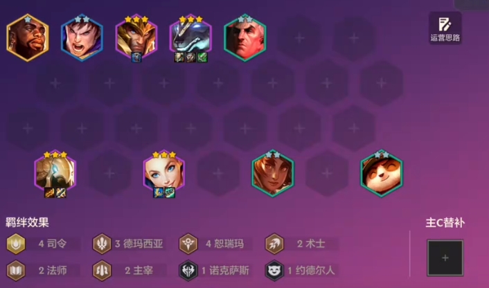 金铲铲之战司令沙鸡怎么玩 金铲铲之战司令沙鸡怎么玩