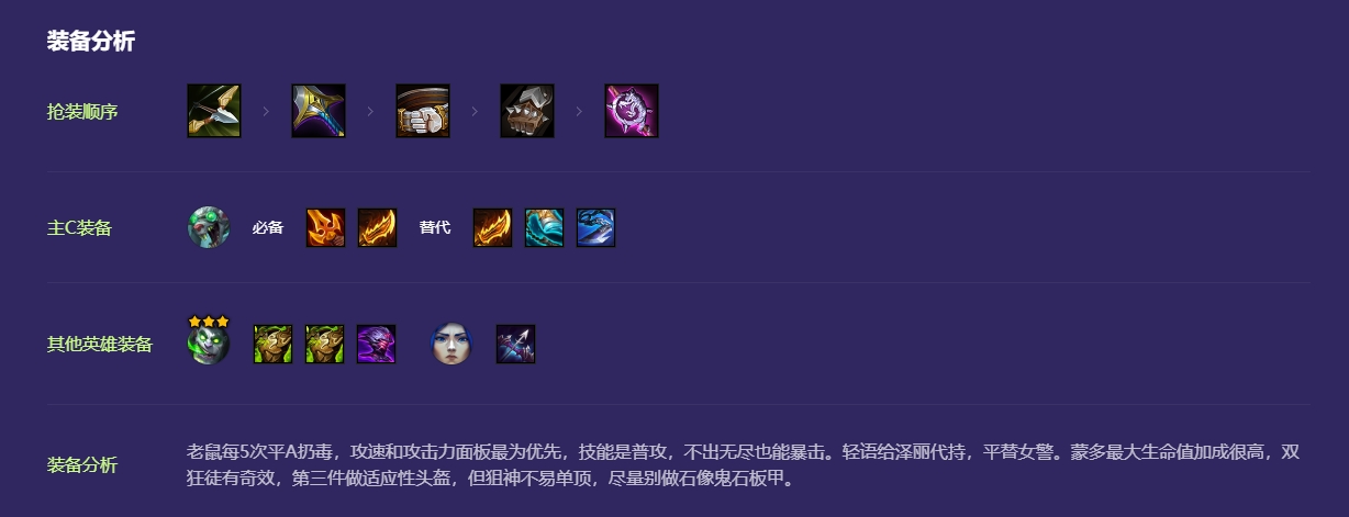 金铲铲之战统领狙神怎么玩 金铲铲之战统领狙神怎么玩