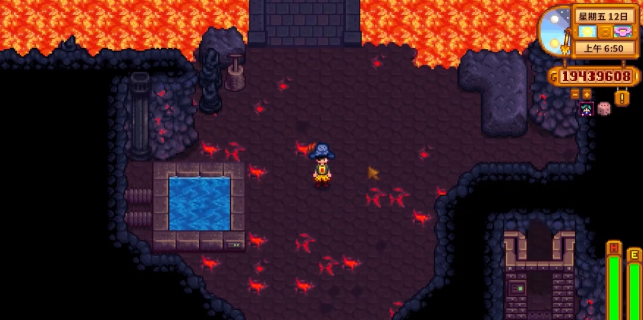 星露谷物语火山在哪