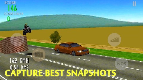 高速公路摩托游戏截图1