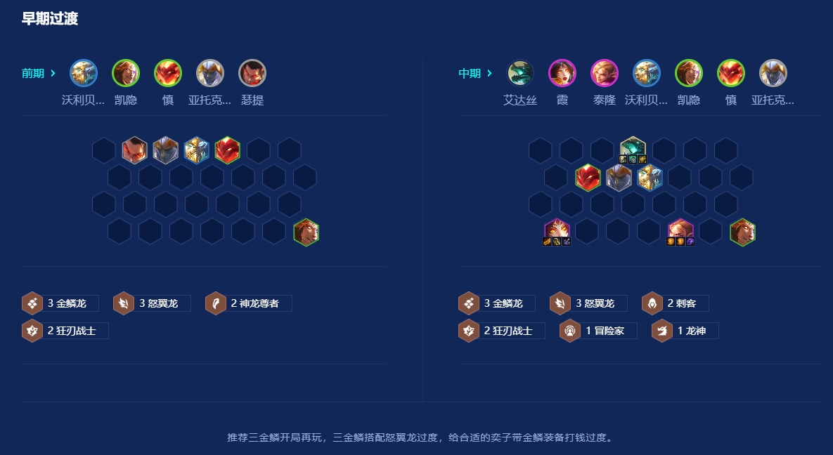 金铲铲之战金鳞95怎么玩
