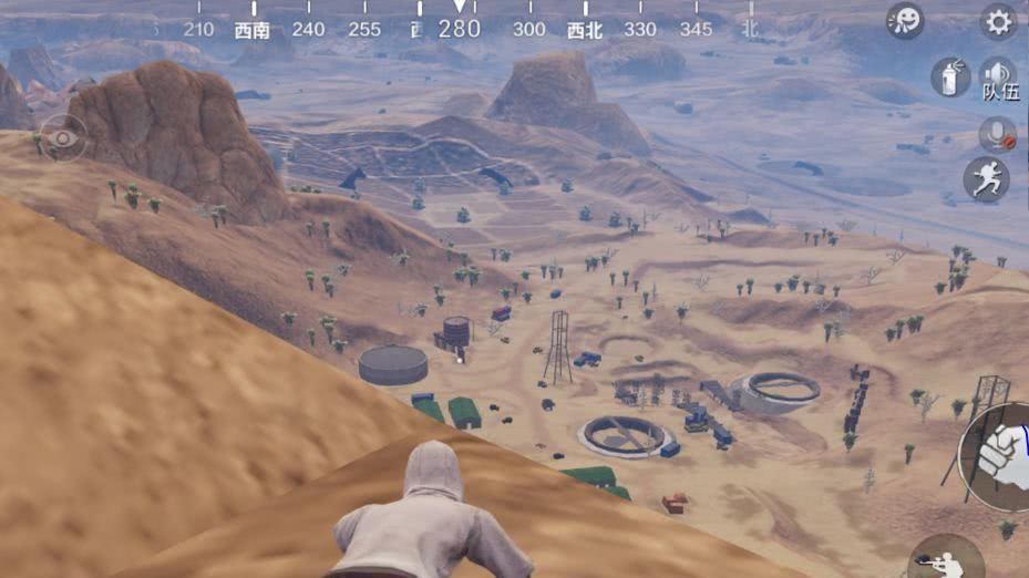 和平精英沙漠地图怎么上分