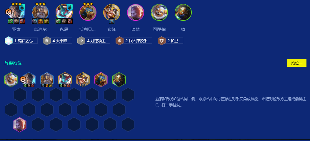 金铲铲之战s15大宗师羁绊怎么玩 金铲铲之战s15大宗师羁绊怎么玩