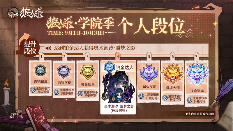 万塔齐鸣奥术再启,狼人杀主题季学院季正式登场