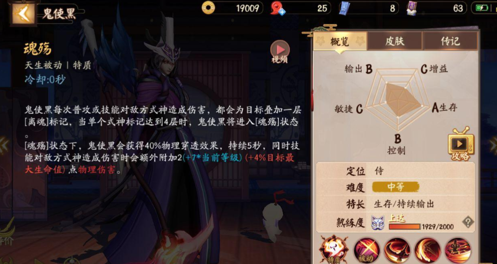 决战平安京鬼使黑怎么玩