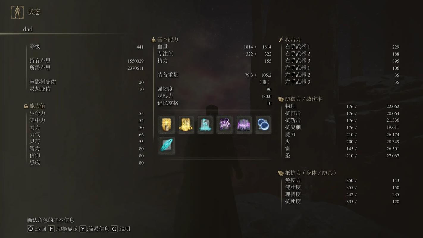 艾尔登法环中期属性怎么点