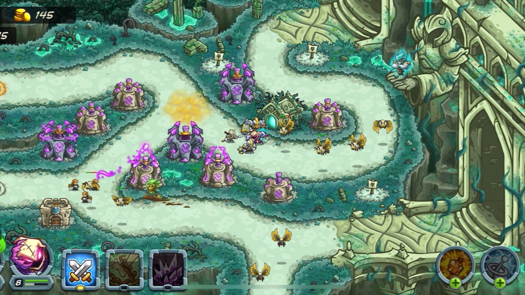 王国保卫战魔法塔怎么升级