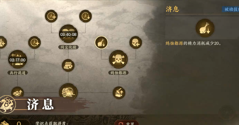 三国群英传策定九州诡谋有什么技能