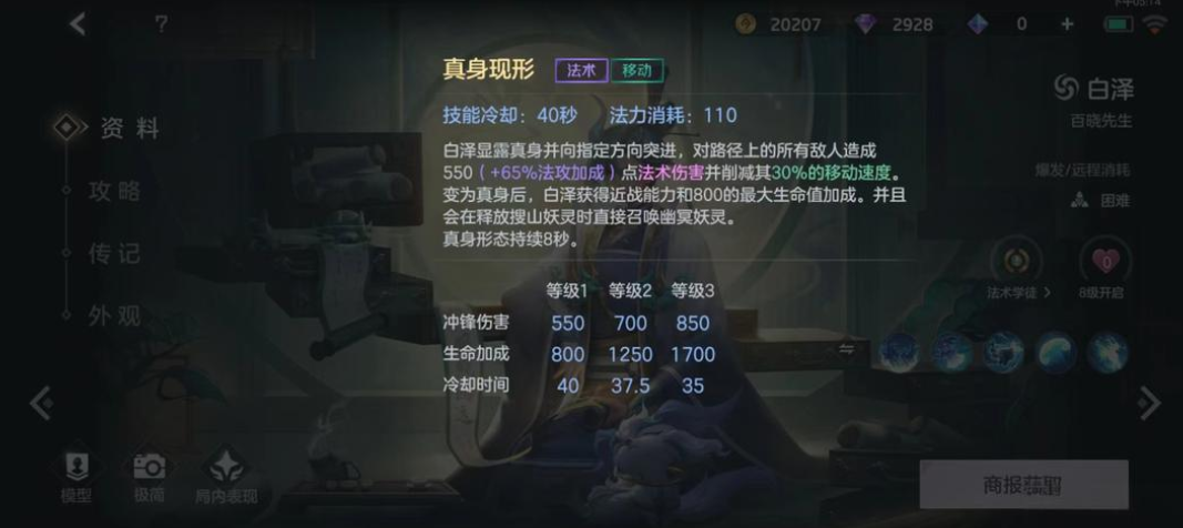 曙光英雄白泽怎么玩