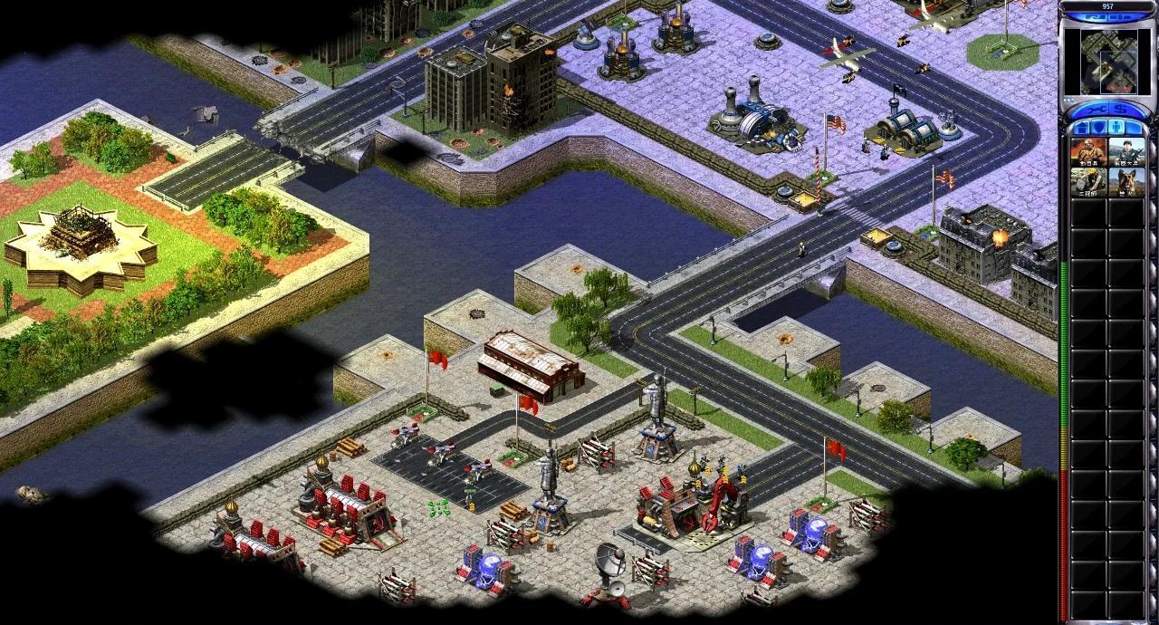 红警2古巴前期怎么发育起来