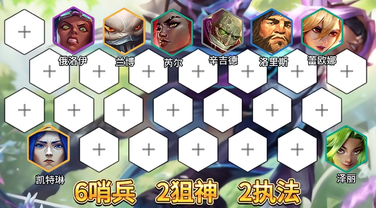 金铲铲之战狙神哨兵泽丽怎么运营