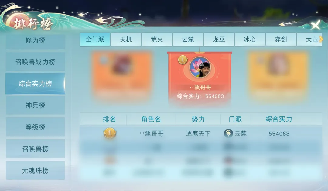 《天下》手游月卡服含金量还在上升,看全服实力榜首少侠怎么说 《天下》手游月卡服含金量还在上升,看全服实力榜首少侠怎么说
