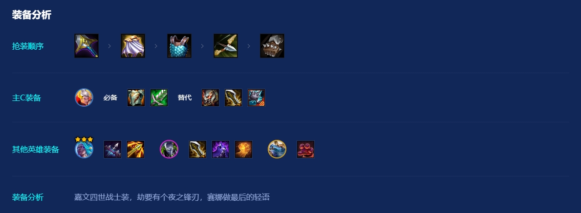 金铲铲之战s14杀手皇子怎么运营