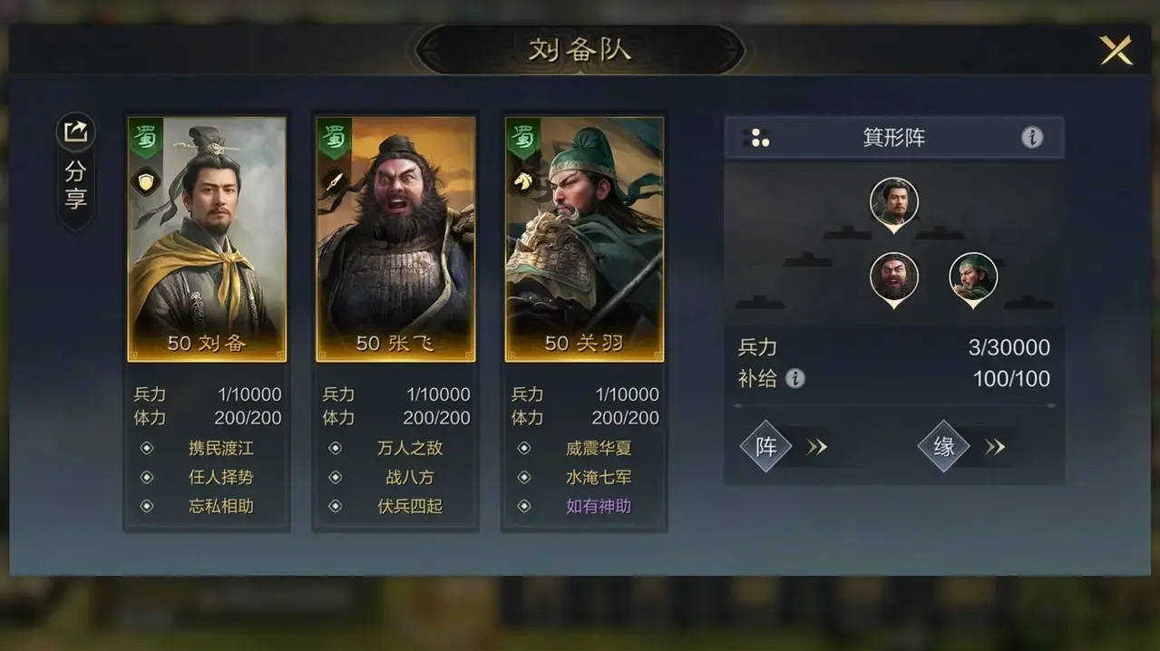 三国谋定天下S1核心武将有哪些