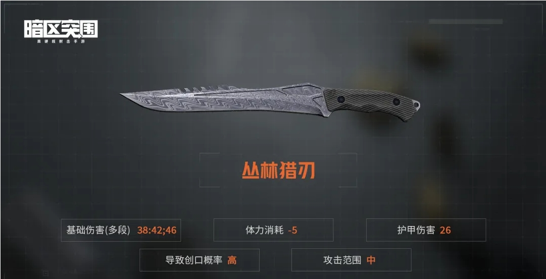 暗区突围近战武器有哪些