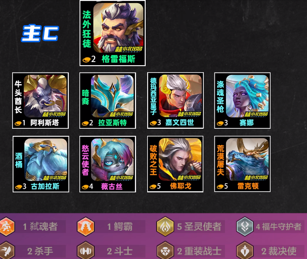 金铲铲之战圣灵男枪怎么玩