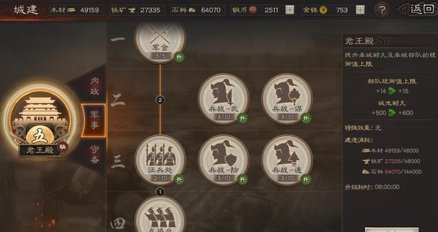 三国志战略版如何快速的提升兵力 三国志战略版如何快速的提升兵力