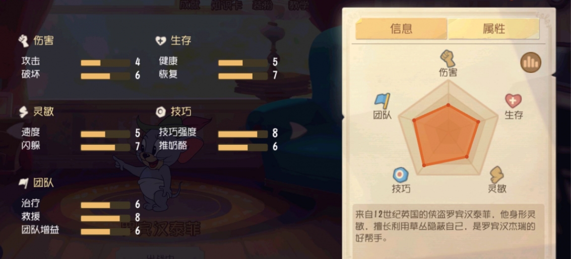 猫和老鼠手游罗宾汉怎么玩 猫和老鼠手游罗宾汉怎么玩